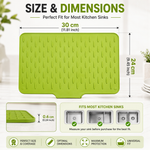 Silicone Dish Drying Mat for Kitchen