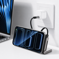240W Ultra-Fast Charger Cable with Built-In Phone Stand